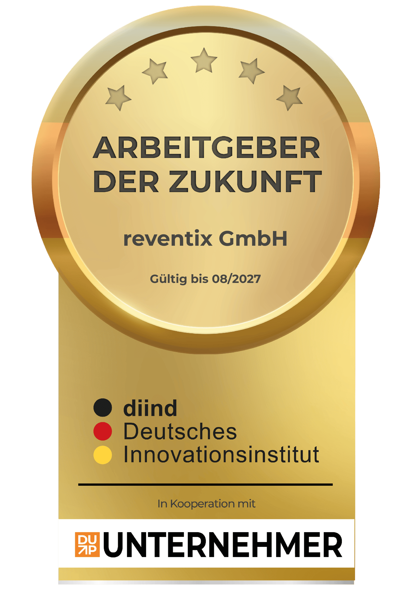 DIIND_SIEGEL_Arbeitgeber_der_Zukunft_reventix GmbH DIIND_SIEGEL_Arbeitgeber_der_Zukunft_reventix GmbH